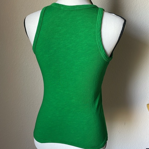 Cotton Citizen Kelly Green Tank. NEW . 100% cotton Made in USA - Picture 2 of 5